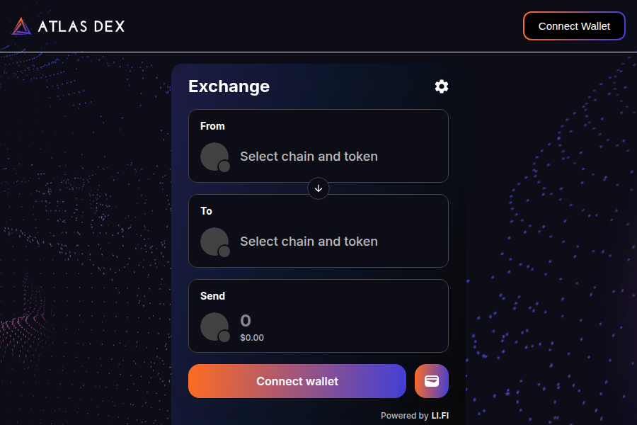 AtlasDex - Web3去中心化交易与收益优化平台 截图