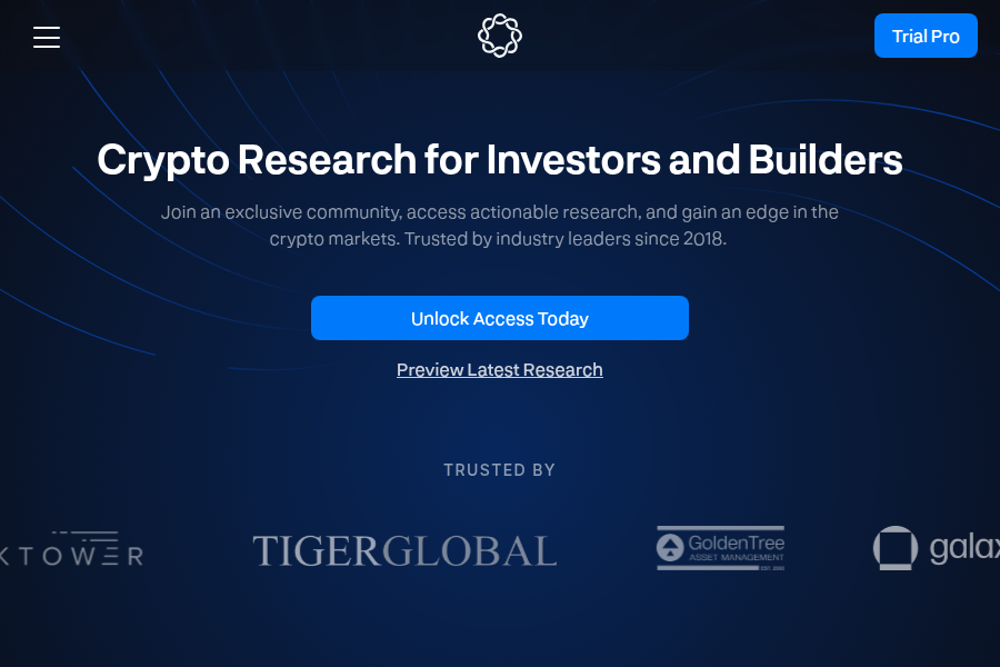 Delphi Digital: 블록체인 리서치 및 컨설팅 플랫폼 스크린샷