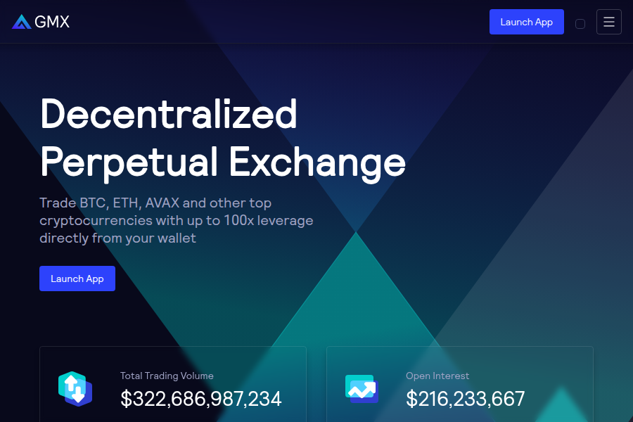 GMX - 去中心化永续合约交易平台 スクリーンショット