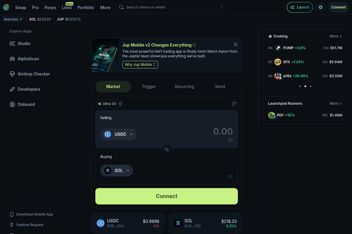 Jupiter - Solana最大のDEXアグリゲーター スクリーンショット
