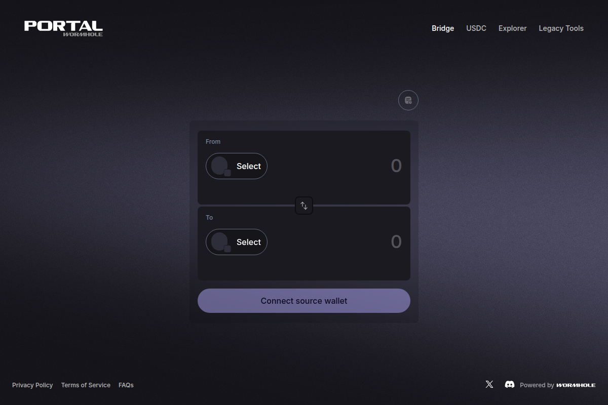 Portal Bridge | Cross-Chain Token & NFT Transfers Screenshot