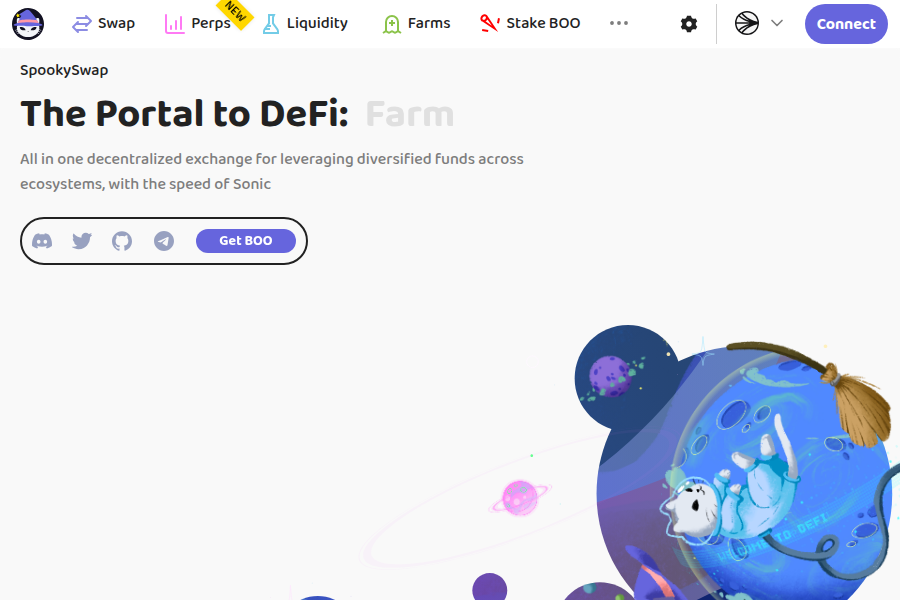 SpookySwap - Fantomチェーン上のリーディングDEX スクリーンショット