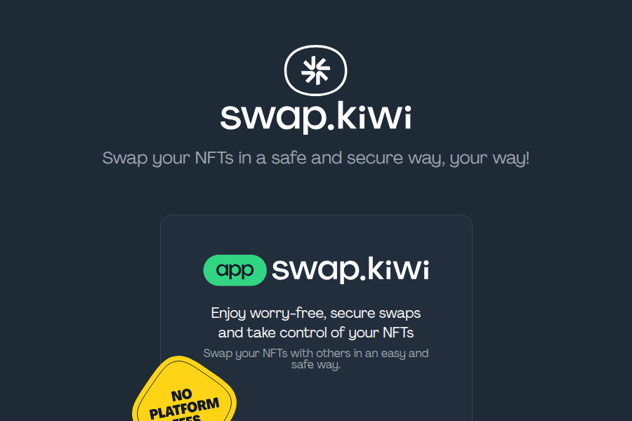 Kiwi Swap - マルチチェーンDEXとトークンスワッププラットフォーム スクリーンショット