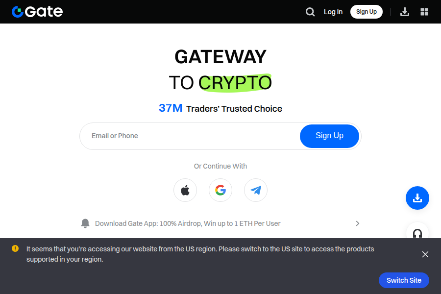 Gate.io 截图