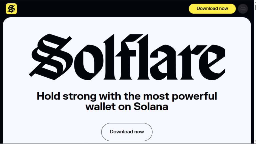 Solflare 截图