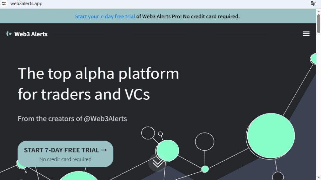 Web3 Alerts スクリーンショット